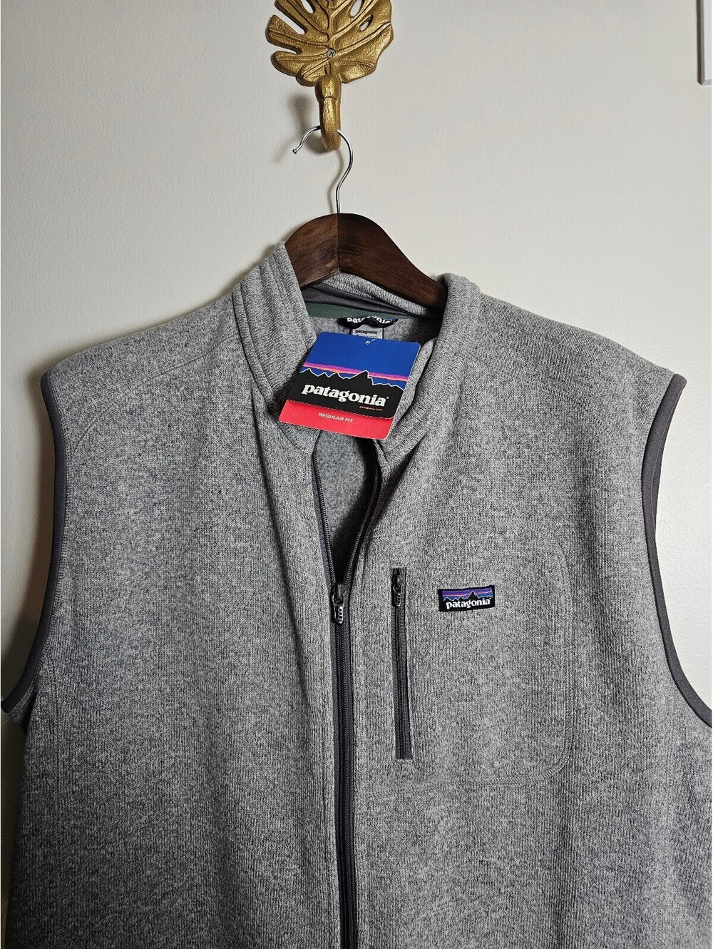NWT Patagonia Vest Gray Mens XXL